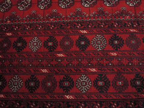Khan Mohammadi Red Hand Knotted 84 X 111 Area Rug 100-109355 Image 9