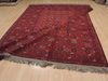 Khan Mohammadi Red Hand Knotted 84 X 111 Area Rug 100-109355 Thumb 26
