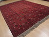 Khan Mohammadi Red Hand Knotted 84 X 111 Area Rug 100-109355 Thumb 5