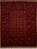 Khan Mohammadi Red Hand Knotted 84 X 111 Area Rug 100-109355 Thumb 0