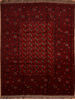 Khan Mohammadi Red Hand Knotted 84 X 111  Area Rug 100-109355 Thumb 0