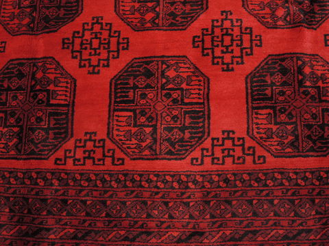 Khan Mohammadi Red Hand Knotted 71 X 106 Area Rug 100-109356 Image 10