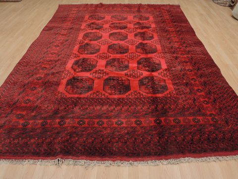 Khan Mohammadi Red Hand Knotted 71 X 106 Area Rug 100-109356 Image 3