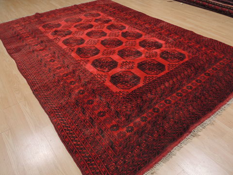 Khan Mohammadi Red Hand Knotted 71 X 106 Area Rug 100-109356 Image 5