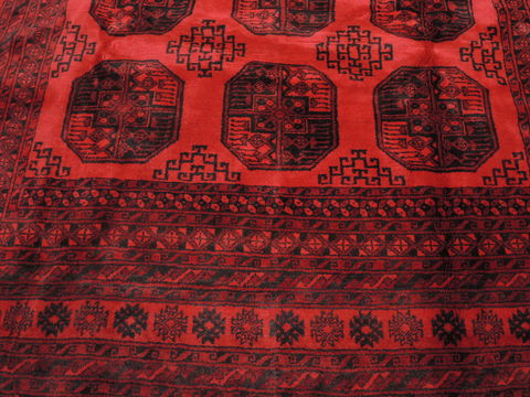 Khan Mohammadi Red Hand Knotted 71 X 106 Area Rug 100-109356 Image 7