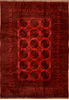 Khan Mohammadi Red Hand Knotted 71 X 106 Area Rug 100-109356 Thumb 0