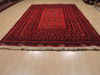 Khan Mohammadi Red Hand Knotted 77 X 110  Area Rug 100-109357 Thumb 1