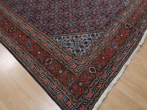 Ardebil Blue Hand Knotted 70 X 107 Area Rug 100-109362 Image 11
