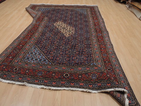 Ardebil Blue Hand Knotted 70 X 107 Area Rug 100-109362 Image 15