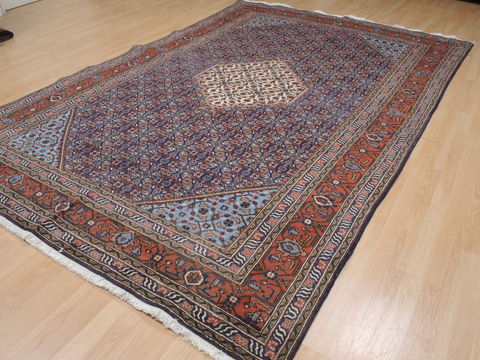 Ardebil Blue Hand Knotted 70 X 107 Area Rug 100-109362 Image 18