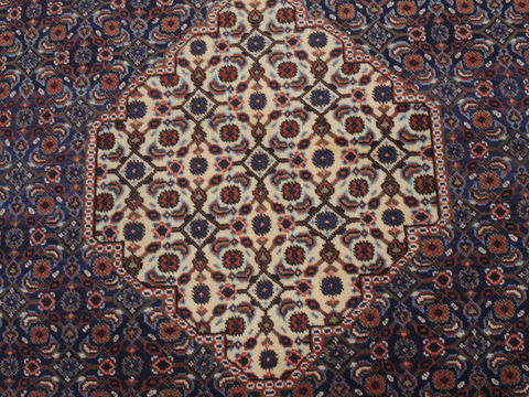 Ardebil Blue Hand Knotted 70 X 107 Area Rug 100-109362 Image 9