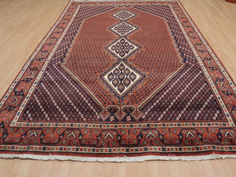 Shahre Babak Brown Hand Knotted 69 X 102 Area Rug 100-109363 Image 4