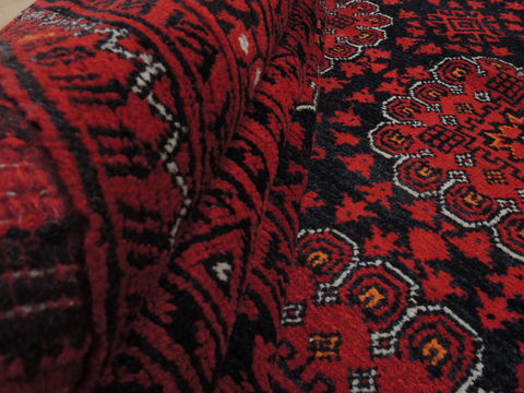 Baluch Blue Hand Knotted 69 X 99 Area Rug 100-109364 Image 15