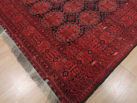 Baluch Blue Hand Knotted 69 X 99 Area Rug 100-109364 Image 9
