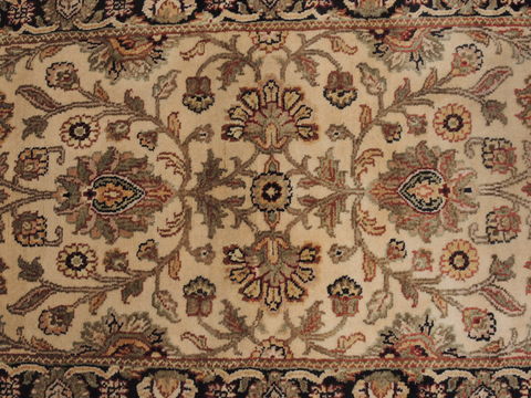 Jaipur Beige Runner Hand Knotted 27 X 105 Area Rug 100-109367 Image 11
