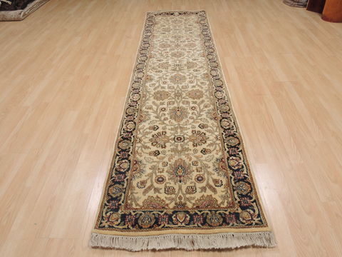 Jaipur Beige Runner Hand Knotted 27 X 105 Area Rug 100-109367 Image 4