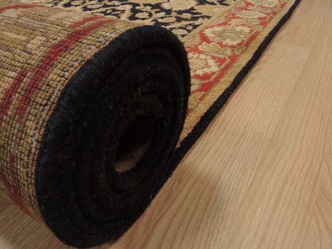 Jaipur Black Runner Hand Knotted 27 X 102 Area Rug 100-109368 Image 13