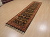 Jaipur Black Runner Hand Knotted 27 X 102  Area Rug 100-109368 Thumb 2