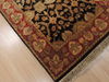 Jaipur Black Runner Hand Knotted 27 X 102  Area Rug 100-109368 Thumb 7