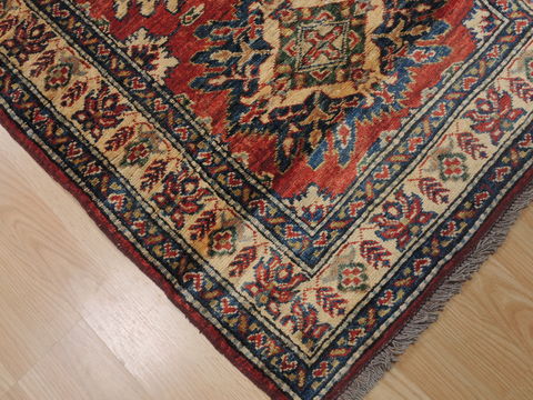 Kazak Red Runner Hand Knotted 28 X 109 Area Rug 100-109371 Image 12