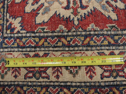 Kazak Red Runner Hand Knotted 28 X 109 Area Rug 100-109371 Image 14