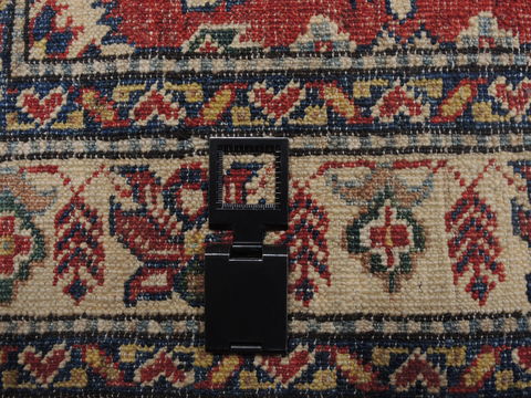 Kazak Red Runner Hand Knotted 28 X 109 Area Rug 100-109371 Image 15