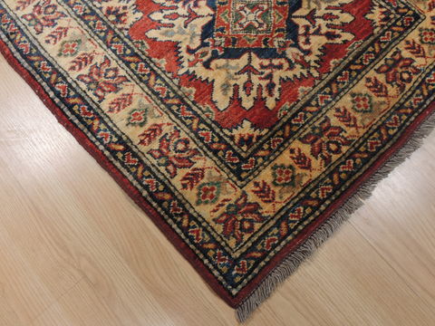 Kazak Red Runner Hand Knotted 28 X 109 Area Rug 100-109371 Image 7