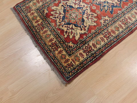 Kazak Red Runner Hand Knotted 28 X 109 Area Rug 100-109371 Image 9