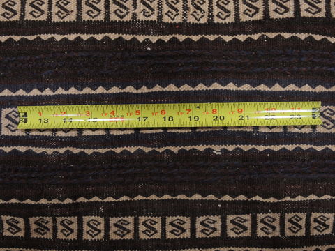 Kilim Brown Flat Woven 39 X 47 Area Rug 100-109374 Image 11