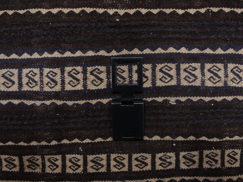 Kilim Brown Flat Woven 39 X 47 Area Rug 100-109374 Image 12