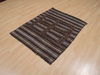 Kilim Brown Flat Woven 39 X 47  Area Rug 100-109374 Thumb 2