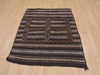 Kilim Brown Flat Woven 39 X 47  Area Rug 100-109374 Thumb 4