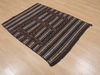 Kilim Brown Flat Woven 39 X 47  Area Rug 100-109374 Thumb 6