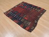 Kilim Red Square Flat Woven 39 X 40  Area Rug 100-109375 Thumb 3