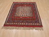 Kilim Red Flat Woven 38 X 47  Area Rug 100-109376 Thumb 1