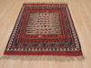 Kilim Red Flat Woven 38 X 47  Area Rug 100-109376 Thumb 4