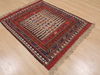 Kilim Red Flat Woven 38 X 47  Area Rug 100-109376 Thumb 6