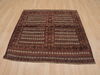 Kilim Brown Square Flat Woven 43 X 46 Area Rug 100-109377 Thumb 1