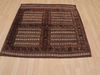 Kilim Brown Square Flat Woven 43 X 46 Area Rug 100-109377 Thumb 4