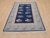 Kilim Blue Flat Woven 40 X 60  Area Rug 100-109380 Thumb 1