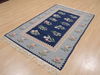 Kilim Blue Flat Woven 40 X 60 Area Rug 100-109380 Thumb 2