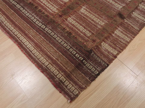 Baluch Brown Hand Knotted 42 X 51 Area Rug 100-109382 Image 10