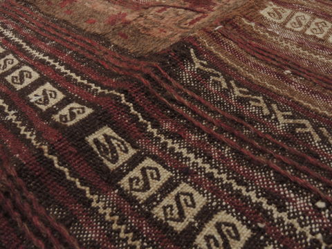Baluch Brown Hand Knotted 42 X 51 Area Rug 100-109382 Image 11