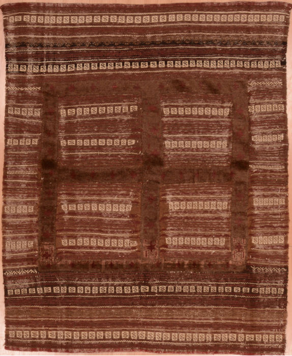 Baluch Brown Hand Knotted 42 X 51 Area Rug 100-109382 Image 0