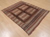 Baluch Brown Hand Knotted 42 X 51  Area Rug 100-109382 Thumb 3