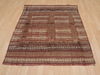 Baluch Brown Hand Knotted 42 X 51  Area Rug 100-109382 Thumb 4
