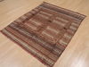Baluch Brown Hand Knotted 42 X 51  Area Rug 100-109382 Thumb 5