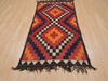 Kilim Red Flat Woven 211 X 63  Area Rug 100-109384 Thumb 1