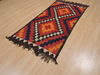 Kilim Red Flat Woven 211 X 63  Area Rug 100-109384 Thumb 2