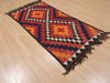 Kilim Red Flat Woven 211 X 63  Area Rug 100-109384 Thumb 3
